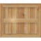 Ekena Millwork Framed Board-n-Batten Shutters, Rough Sawn Western Red Cedar, 21 1/2W x 18H, PR RBF06S21X018RWR - alternate 4